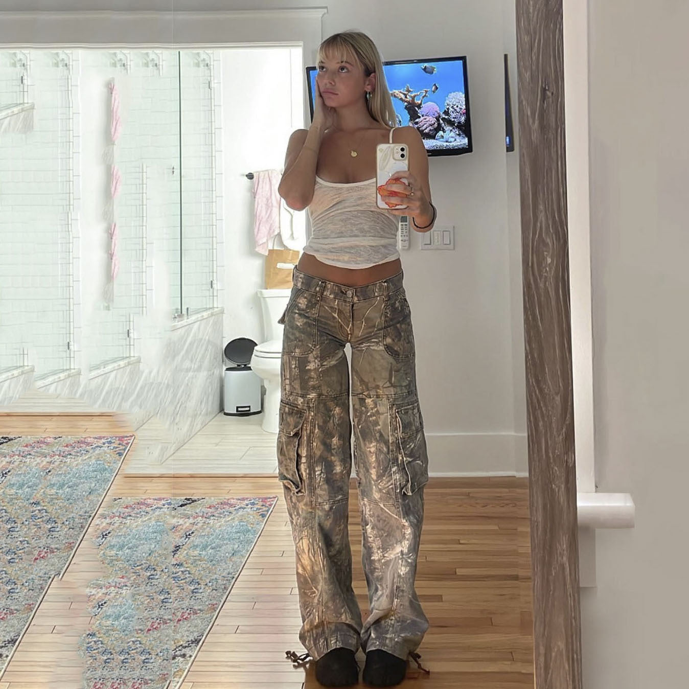 Hip Hop Retro Street Camouflage Cargo Pants