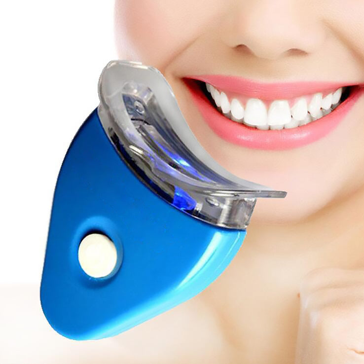 Oral Gel Teeth Whitening System with LED Light