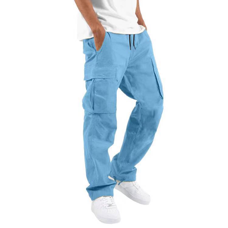 Multi-Pocket Loose-Fit Cargo Pants