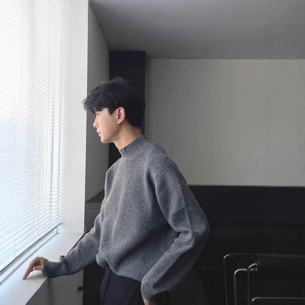 Men's Thermal Base Woolen Sweater