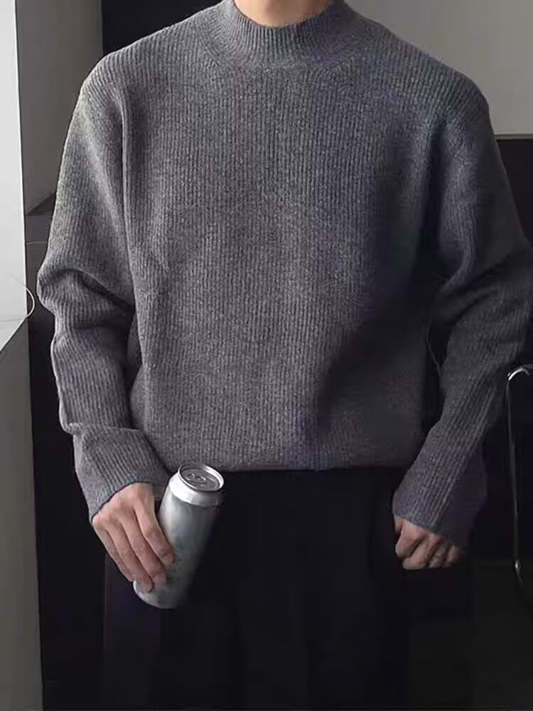 Men's Thermal Base Woolen Sweater