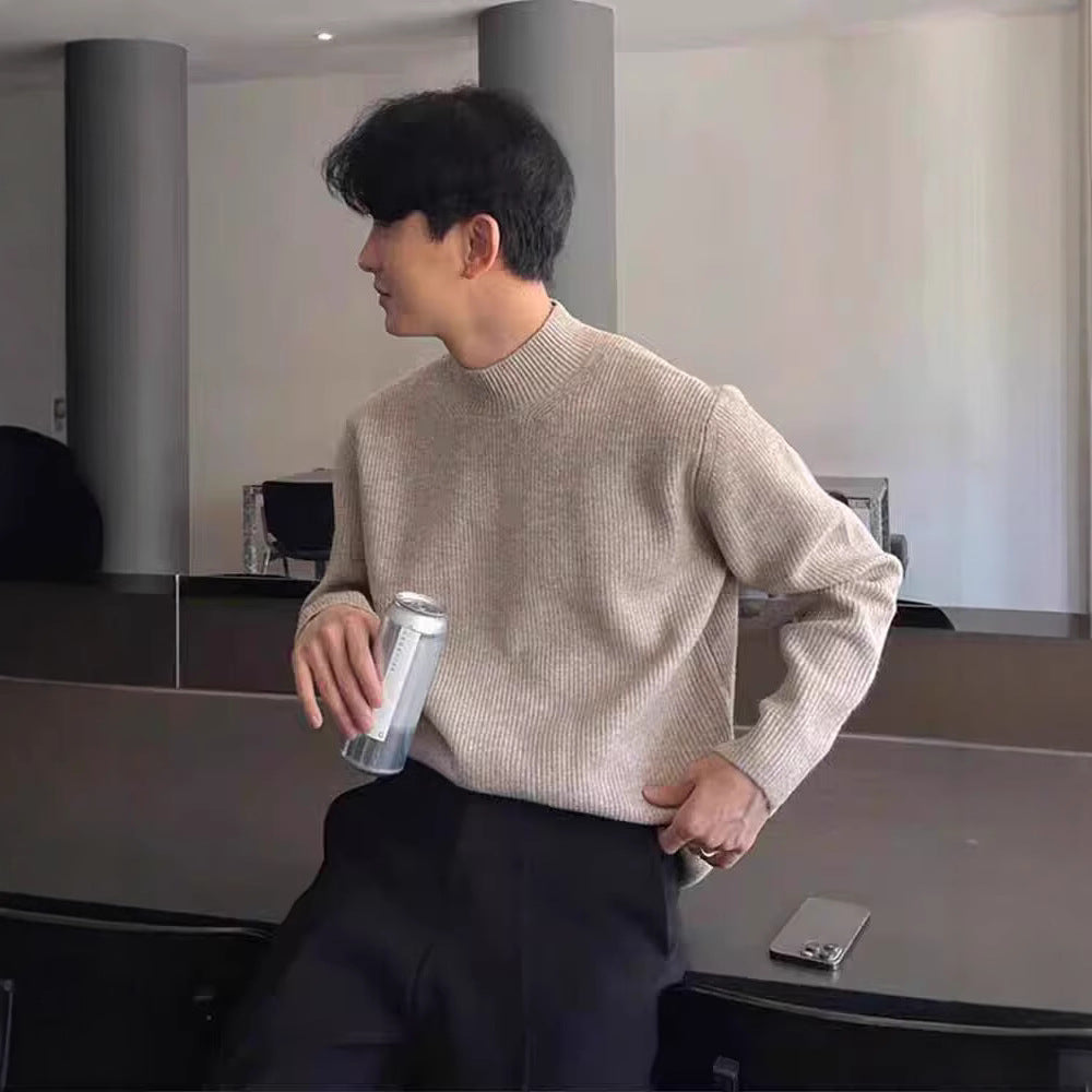 Men's Thermal Base Woolen Sweater
