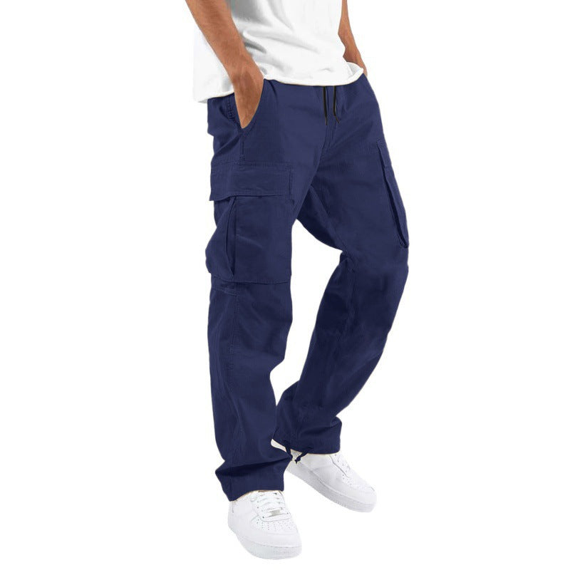 Multi-Pocket Loose-Fit Cargo Pants