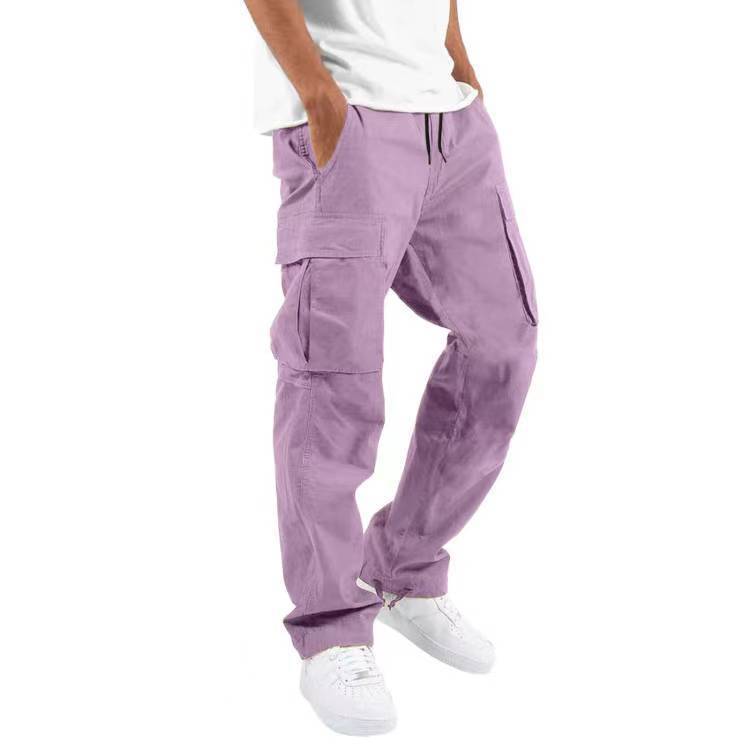 Multi-Pocket Loose-Fit Cargo Pants