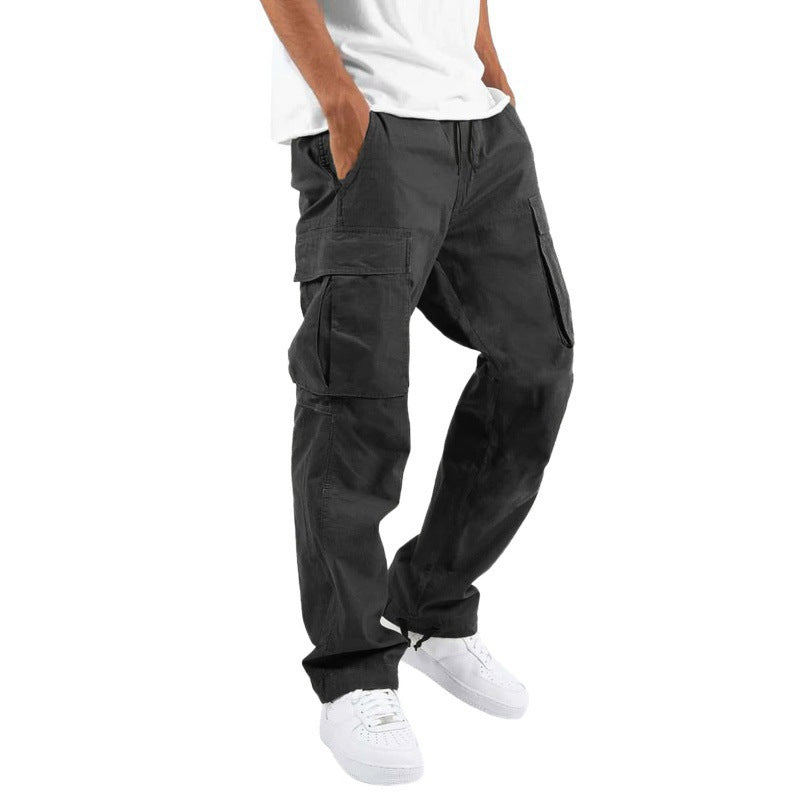 Multi-Pocket Loose-Fit Cargo Pants
