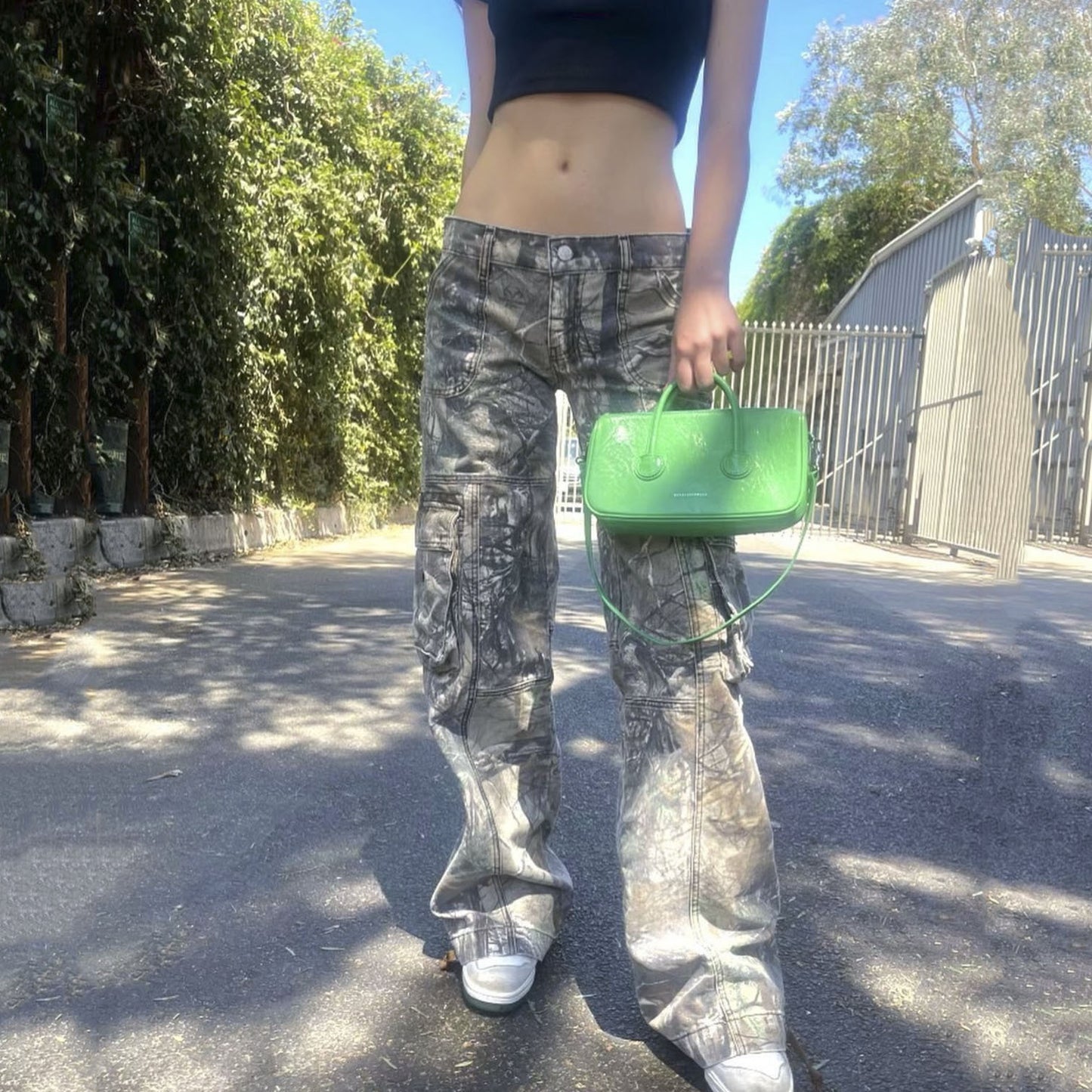 Hip Hop Retro Street Camouflage Cargo Pants