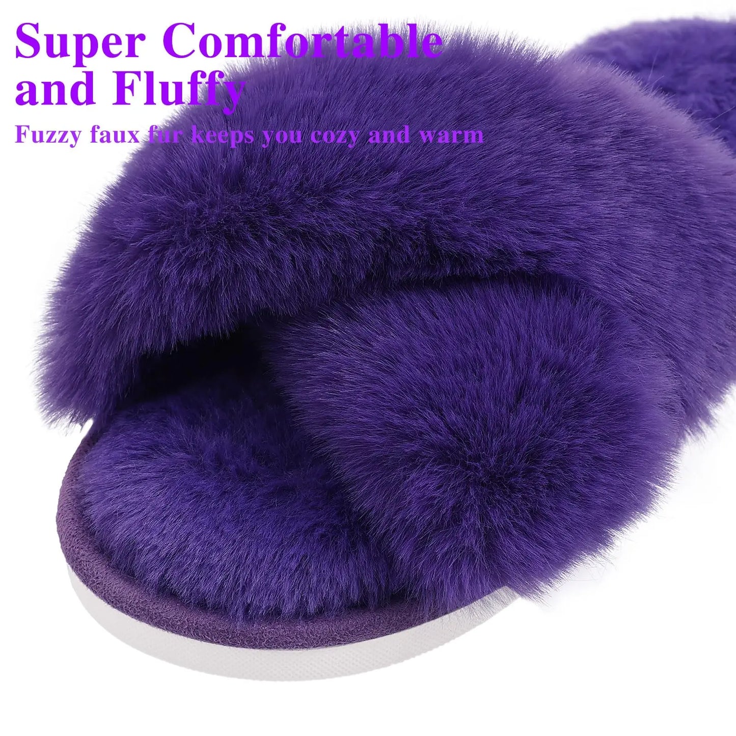 Cozy Cloud Fluffy Slippers