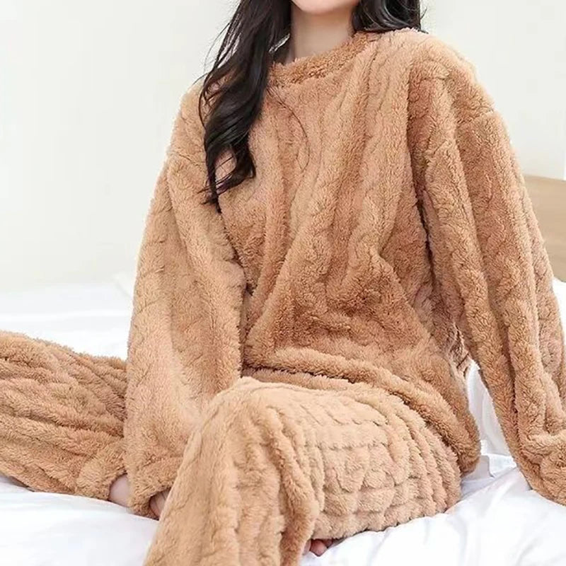 Cozy Velvet Pajama Set