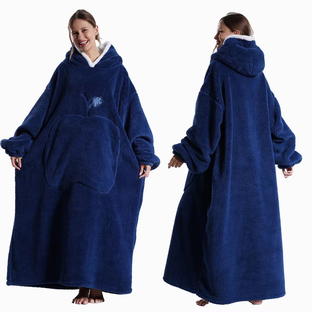 Cozy Wearable Blanket Hoodie