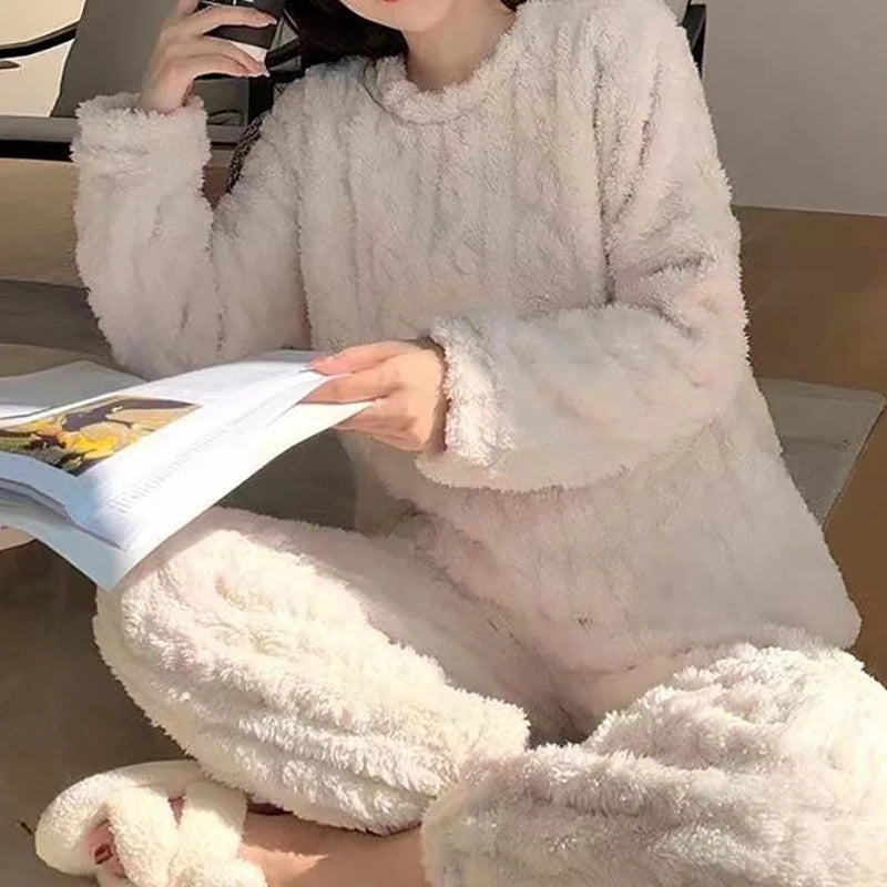 Cozy Velvet Pajama Set