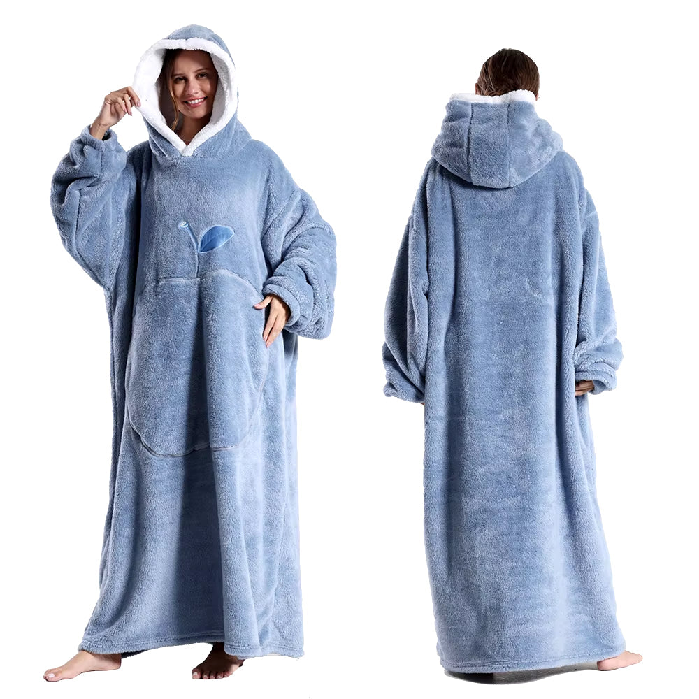 Cozy Wearable Blanket Hoodie