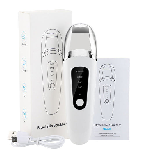 Ultrasonic Skin Scrubber Facial Exfoliator & Blackhead Remover