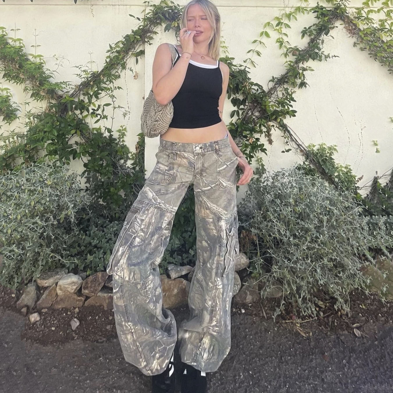 Hip Hop Retro Street Camouflage Cargo Pants
