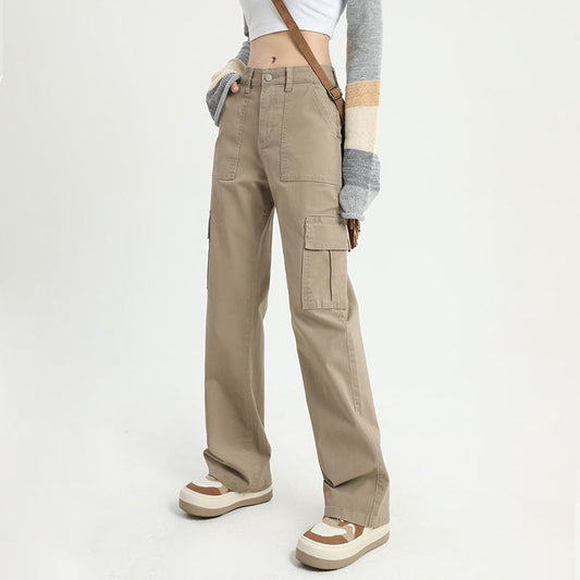 Retro Hot Girl Cargo Jeans
